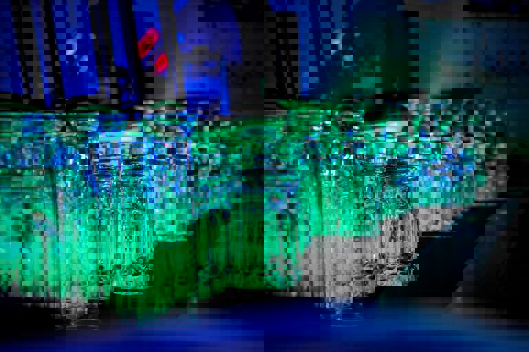 Robot Bartenders Shake Up Nightlife at Tech-Themed Cocktail Lounge